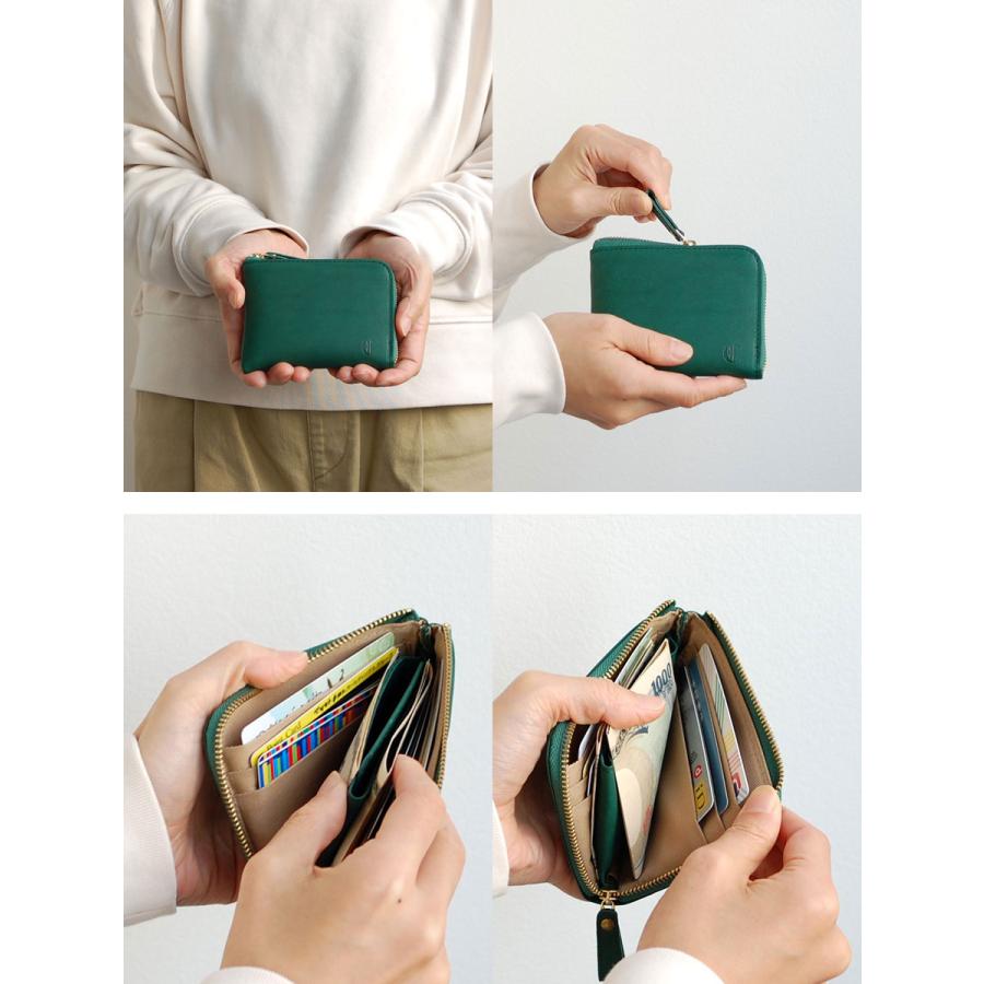 CLEDRAN（クレドラン） CLEDRAN MELO PULL WALLET ラウンドファスナー