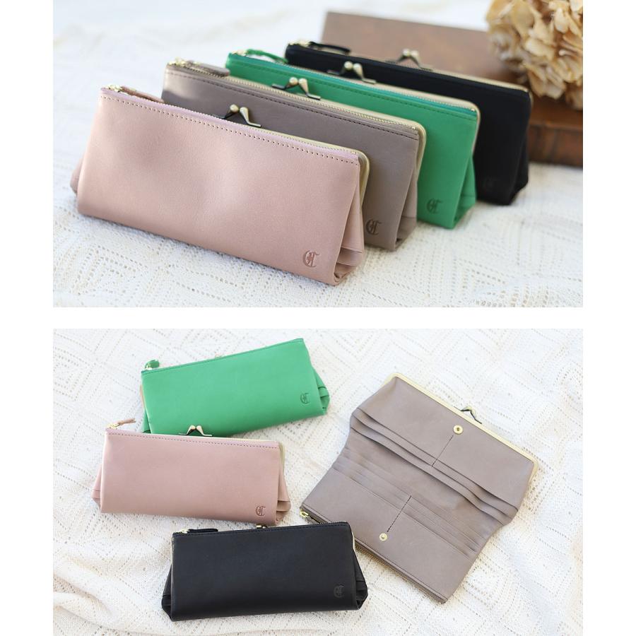 CLEDRAN（クレドラン） CLEDRAN VIF DROP PURSE LONG WALLET がま口長