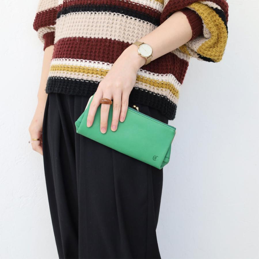 CLEDRAN（クレドラン） CLEDRAN VIF DROP PURSE LONG WALLET がま口長