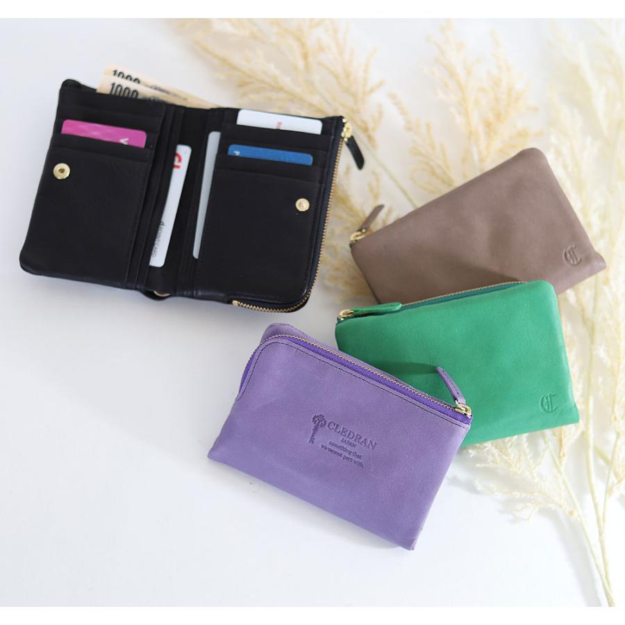 CLEDRAN（クレドラン） CLEDRAN RON WALLET 折財布 cl3686 akz016 ロン