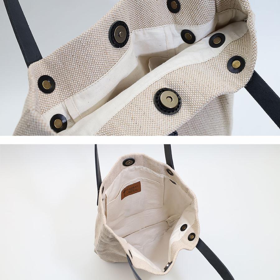 CLEDRAN（クレドラン） HAND&WOWK トートバッグ cotton jute tall tote