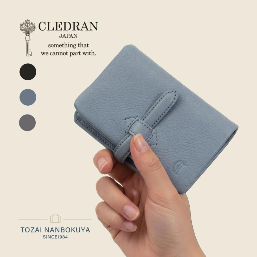 CLEDRAN（クレドラン） NOUVE ノーヴェ 二つ折り財布 cl3955 akz016