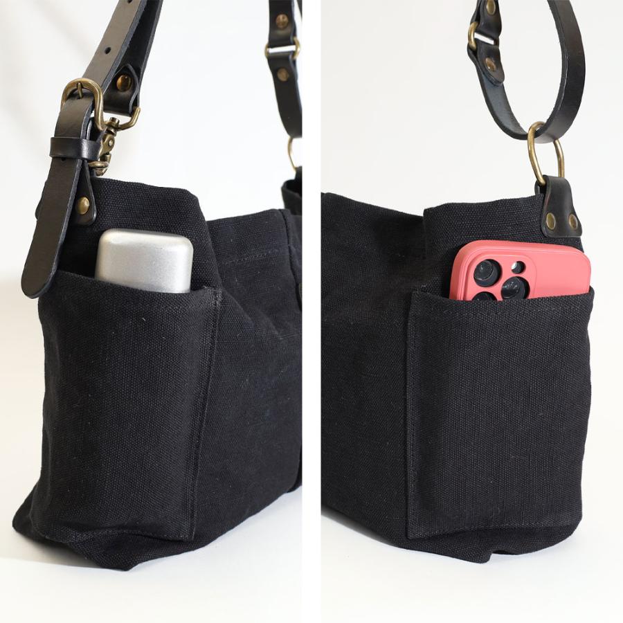 CLEDRAN（クレドラン） HASA ハサ ショルダーバッグ side pocket 2way