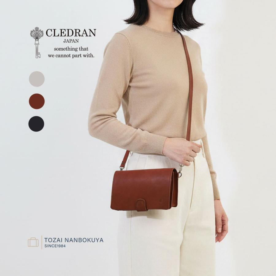 CLEDRAN（クレドラン） PASA パサ お財布ポシェット ショルダーバッグ 