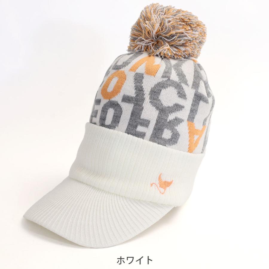 CLUNK（クランク） ゴルフ GOLF cl5swa05 ツバ付きニットキャップ 帽子
