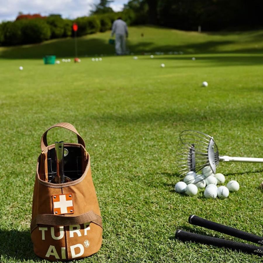 木の庄帆布 キノショウハンプ TURF AID BAG クラバーベース