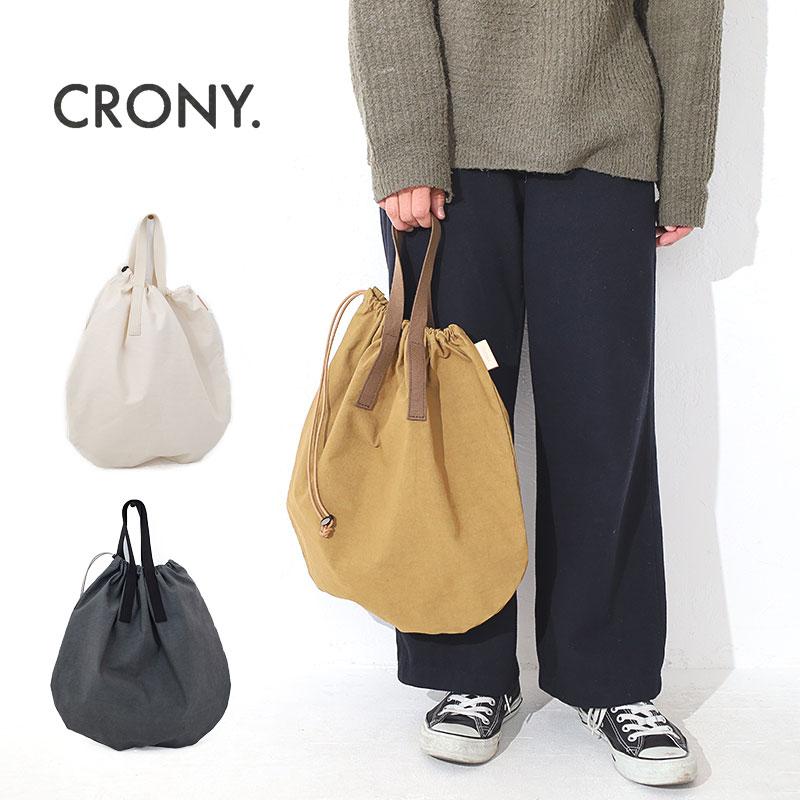CRONY. クルニー Kinchaku Tote 巾着 巾着バッグ 巾着トート