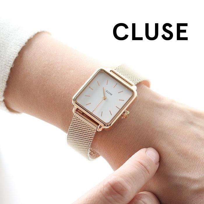 【n】CLUSE ラ・ボエーム ゴールド ホワイト/グレー CL18414 CLUSE La Boheme Rose Gold Watch - White & Hazelnut