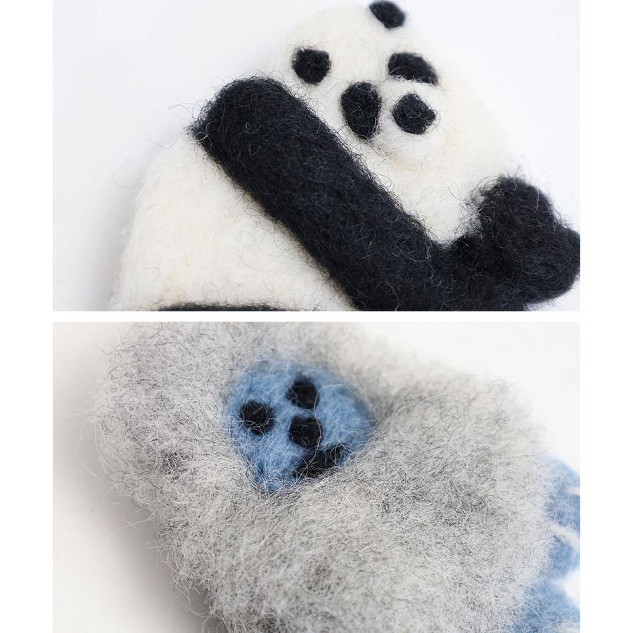 EARTH MADE（アースメイド） ANIMAL FELT BROOCH アニマル フェルト