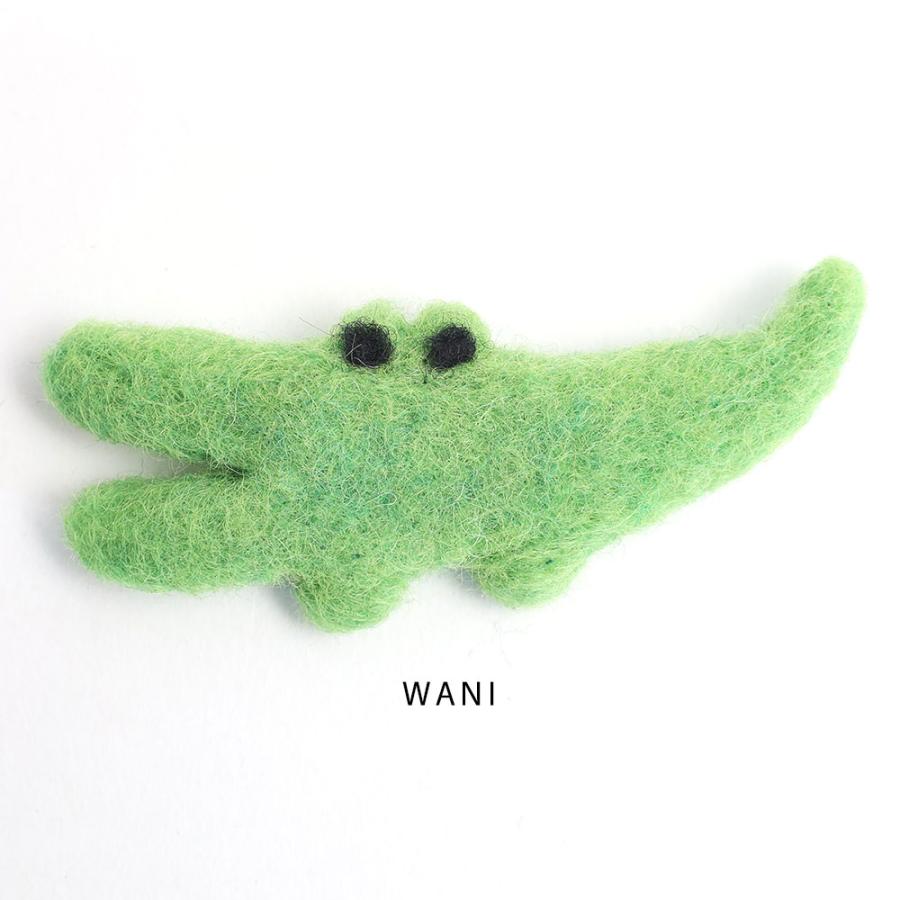 EARTH MADE（アースメイド） ANIMAL FELT BROOCH アニマル フェルト