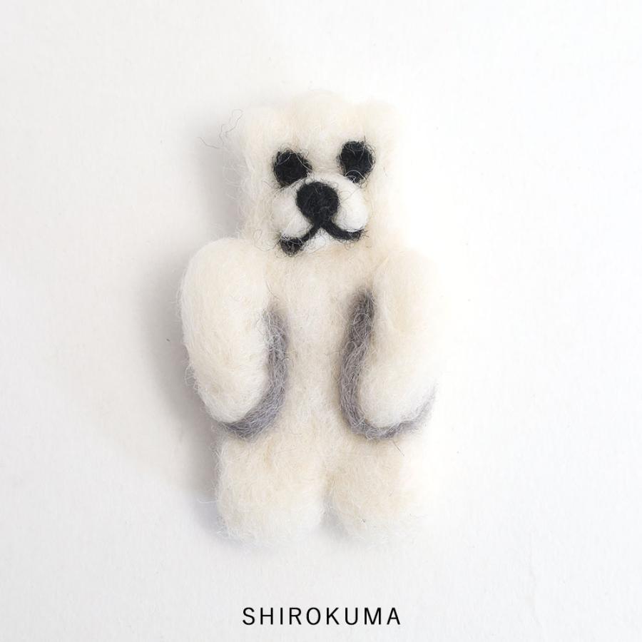 EARTH MADE（アースメイド） ANIMAL FELT BROOCH アニマル フェルト