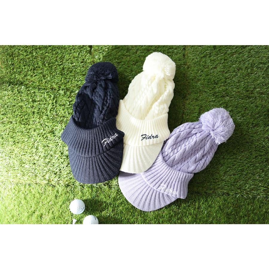 FIDRA（フィドラ） ゴルフ GOLF fd5swa19 ポンポンニット帽 ウィメンズ