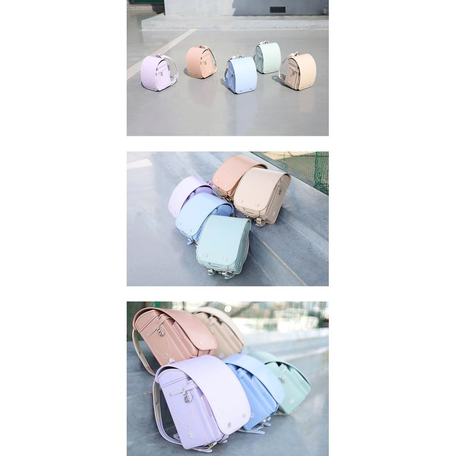 【20%OFFセール】 榮伸 ナチュラル クローバー ランドセル FE-4014 KIDS 女の子 A4フラットファイル対応 正規 2025年 小学生 おんなのこ 2027年入学の画像