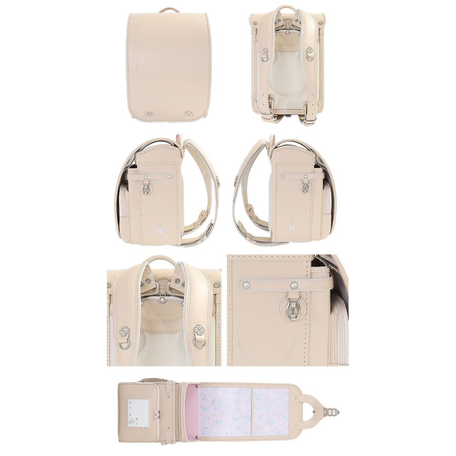 【20%OFFセール】 榮伸 ナチュラル クローバー ランドセル FE-4014 KIDS 女の子 A4フラットファイル対応 正規 2025年 小学生 おんなのこ 2027年入学の画像