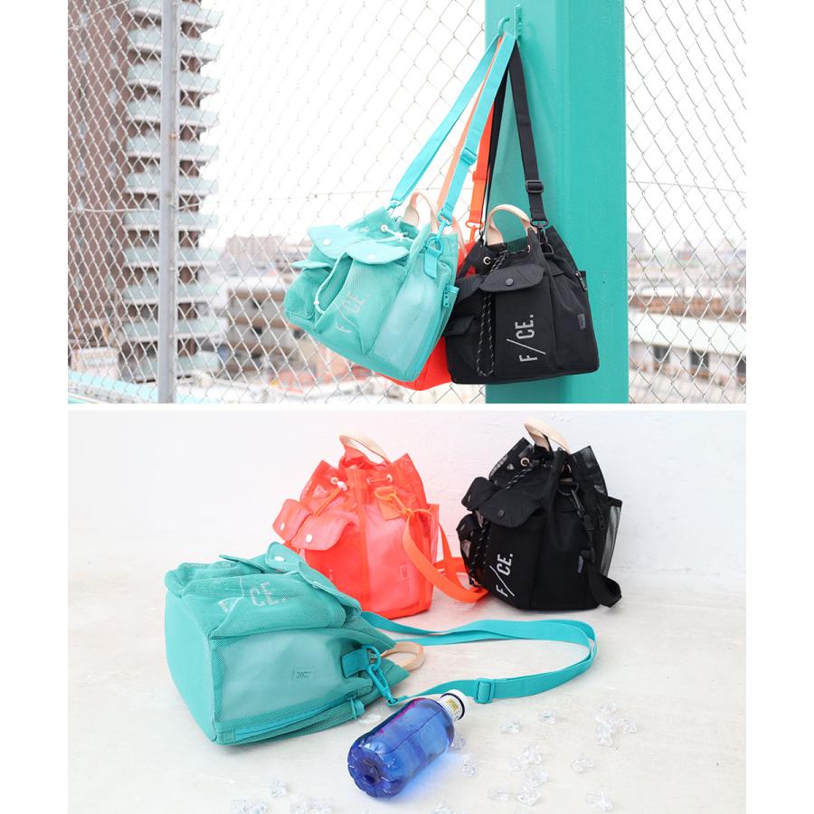 F/CE. エフシーイー メッシュ ドローストリング ショルダー F/CE. エフシーイー メッシュ ドローストリング ショルダー