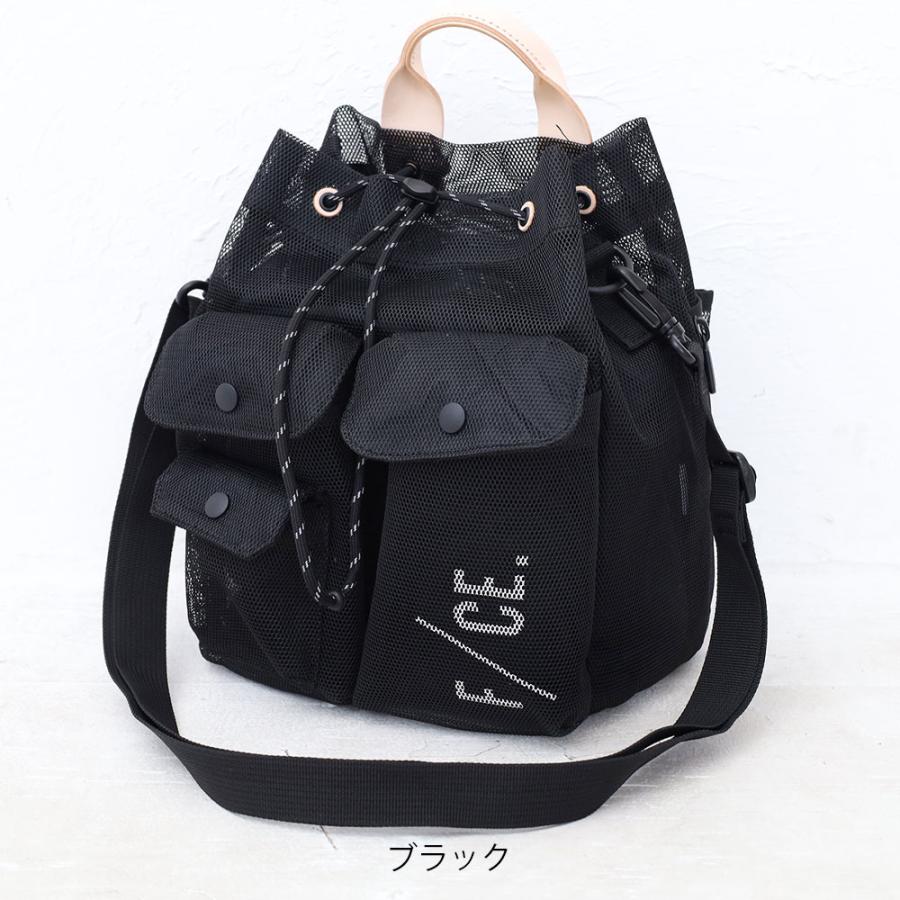 F/CE. エフシーイー メッシュ ドローストリング ショルダー F/CE. エフシーイー メッシュ ドローストリング ショルダー