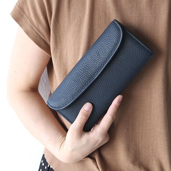 StitchandSew（ステッチアンドソー） 長財布 カウレザー フラップ