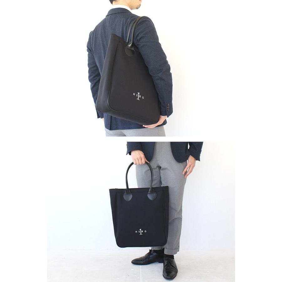 エルグワン HERG1  ゴルフ TOTE BAG トートバッグ ga221005 縦型 軽量 通勤 ネオプレーン素材｜touzaiyamakaban｜04