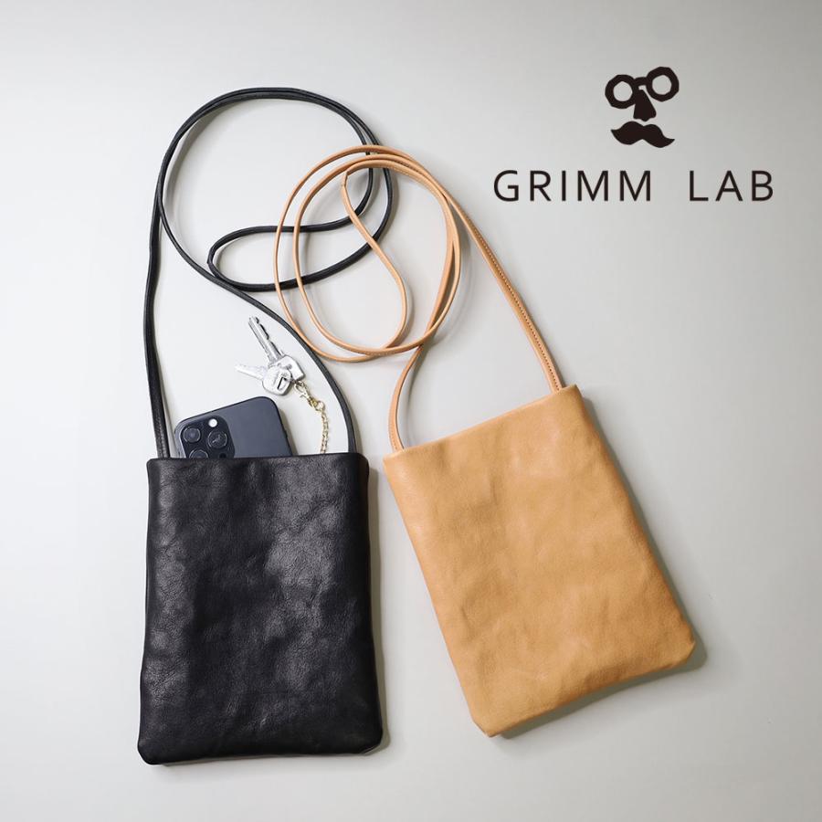 GRIMM LAB グリムラボ スマホポシェット マグネット スマホポーチ  軽量 縦 縦型 かわいい 本革 gl-00017 スマホショルダー ポシェット 斜めがけ パスポートケース パスポートバッグ GRIMM LAB グリムラボ スマホポシェット マグネット スマホポーチ 軽量