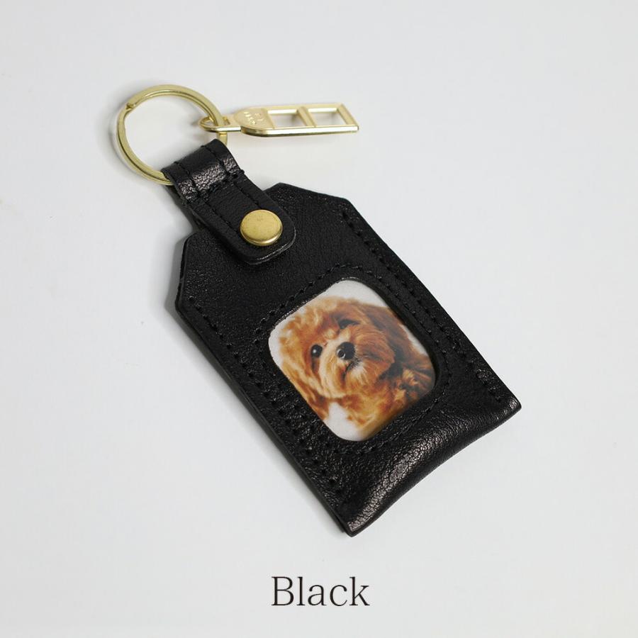 GRIMM LAB グリムラボ 御守り フォト キーホルダー 日本製 レザー 革