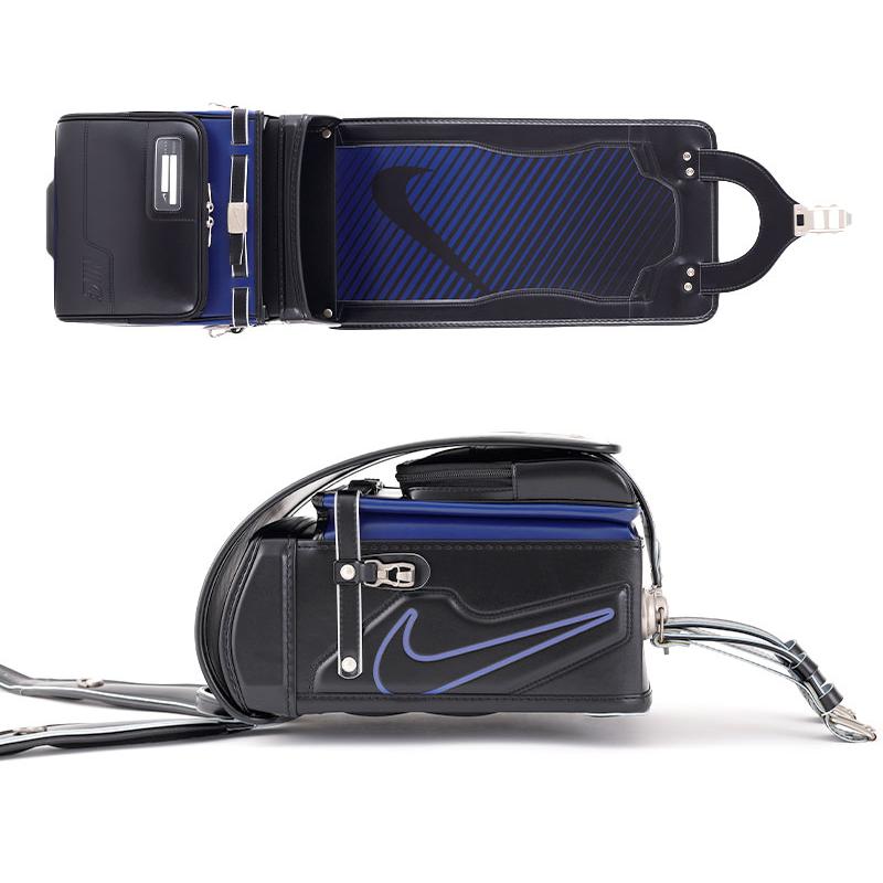 週末のみ値下げ！新品！ナイキ軽量ランドセル！ロイヤルブルー！シルバー着替カバー付 NIKE（ナイキ） ランドセル ランドセル 男の子 かっこいい シルバー