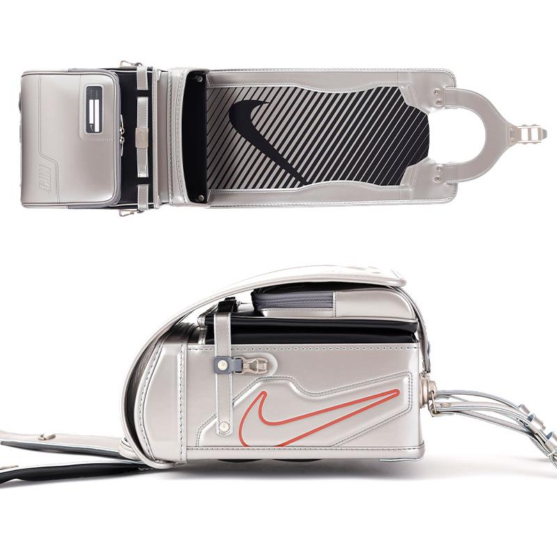 NIKE ナイキ ランドセル 男の子 かっこいい シルバー ブルー 赤