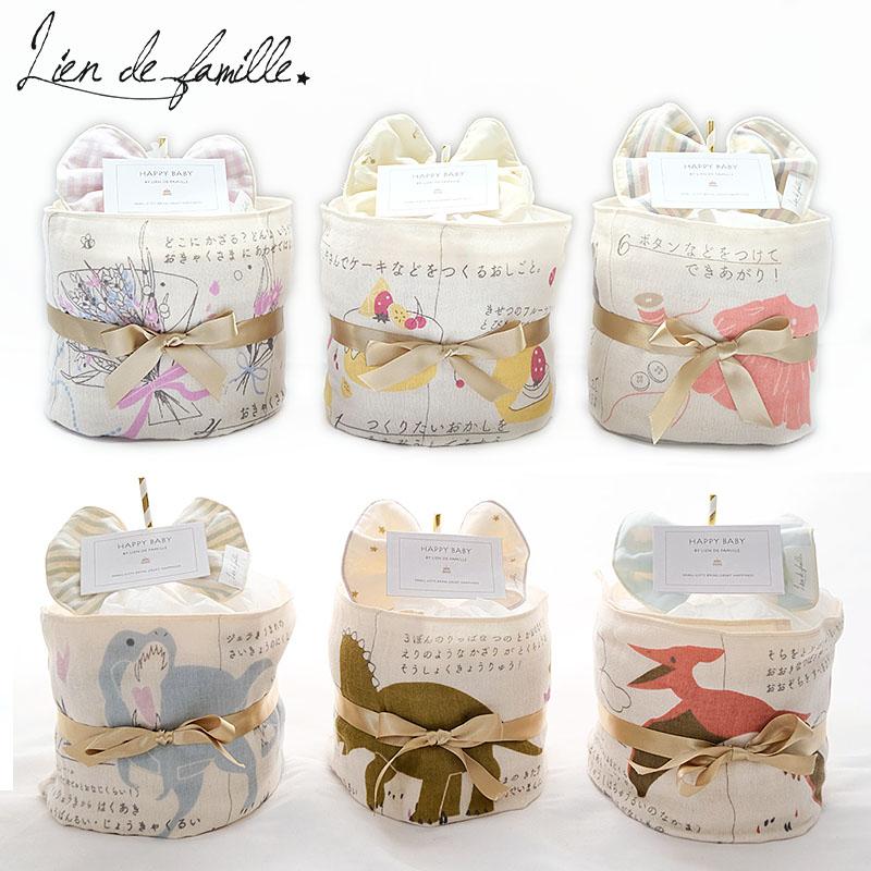 lien de famille（リヤンドファミーユ） おむつケーキ 絵本タオル