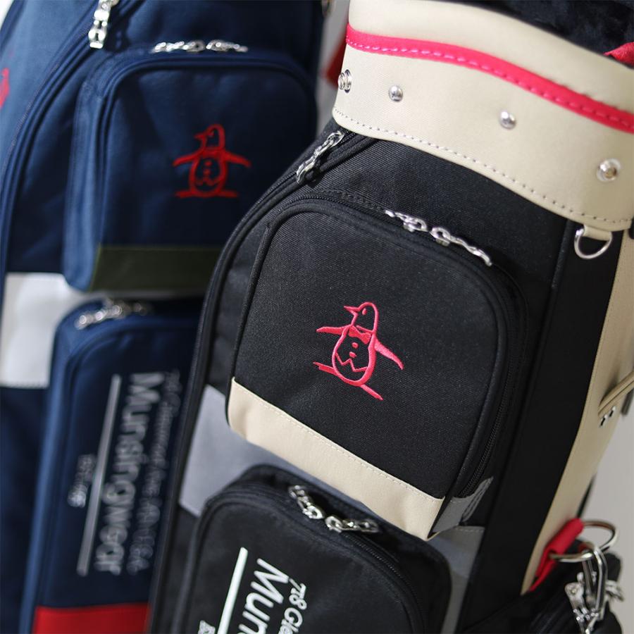 Munsing Wearキャディーバッグ・美品商品 Munsingwear 大口径キャディバッグ -ファッション通販 FASHION