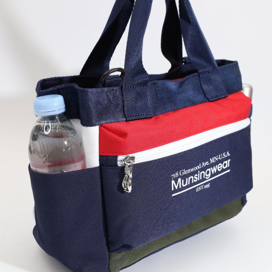 極美品　Munsingwear ゴルフ　トートバッグ　マンシング　ネイビー Munsingwear トートバッグ -デサントストア-DESCENTE STORE-