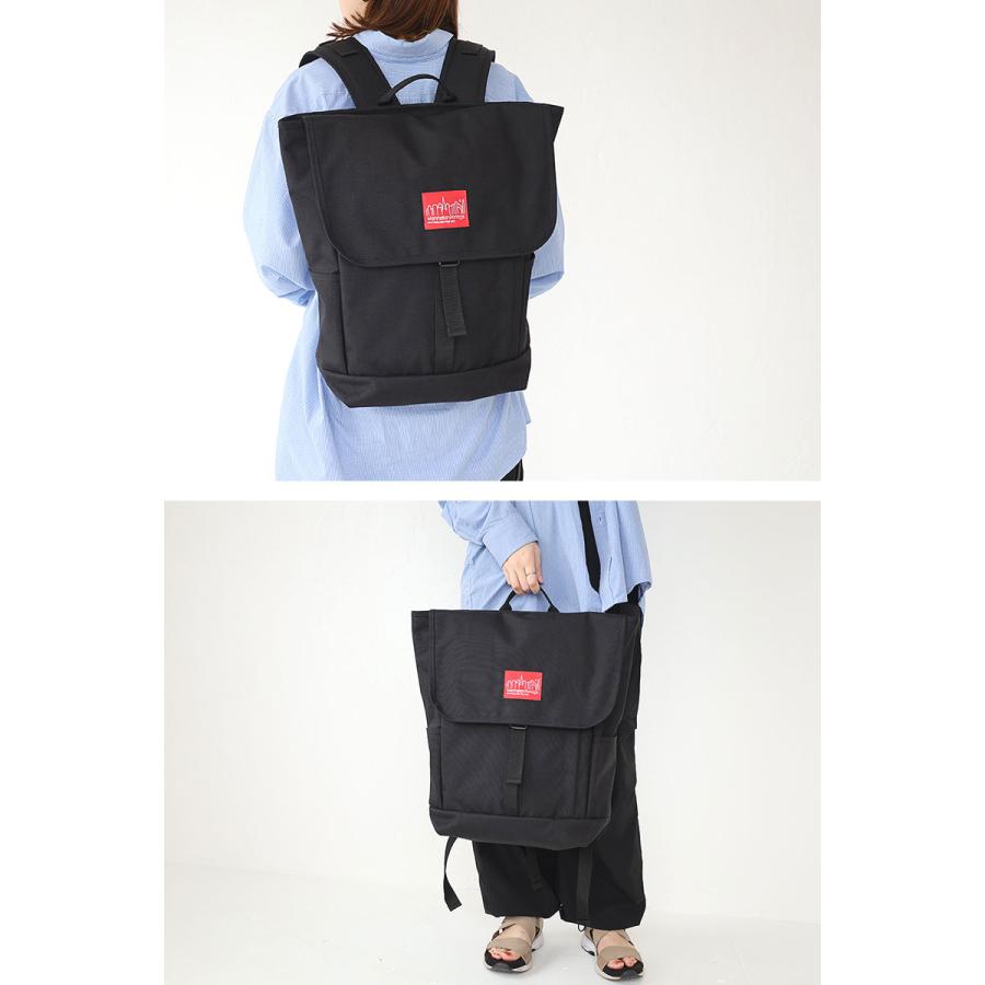 MP1220 マンハッタン ワシントンスクエアバックパック 20L ブラック Manhattan Portage（マンハッタンポーテージ） MP1220 ワシントン