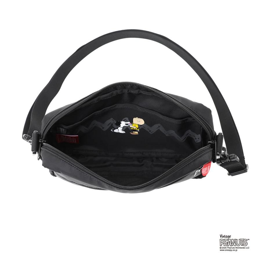 ポーター × スヌーピー　ピーナッツ　ショルダーバッグ　ブラック ポーター × スヌーピー ピーナッツ ショルダーバッグ ブラック