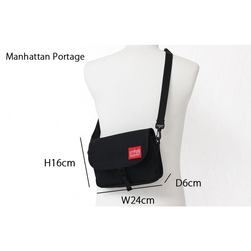 【美品】Manhattan Portage ミニメッセンジャーバッグ ブラック Manhattan Portage（マンハッタンポーテージ） メッセンジャーバッグ