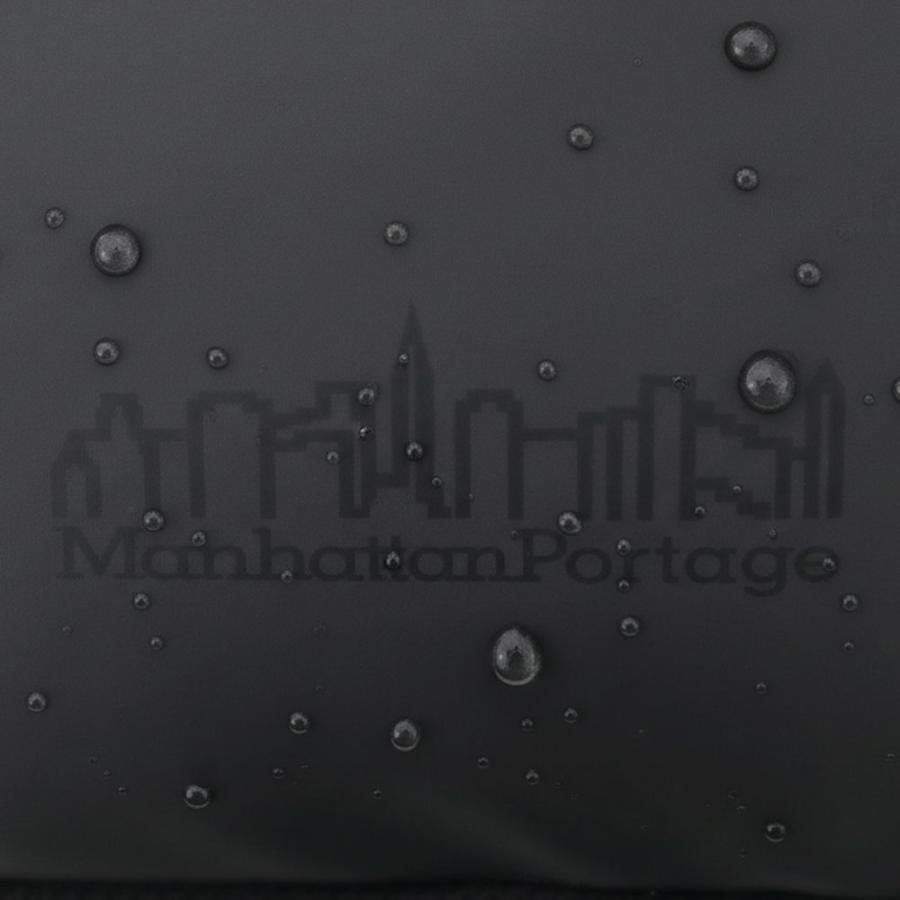 Manhattan Portage マンハッタンポーテージ ブラックレーベル 2WAYブリーフケース mp1758vglbl メンズ レディース A4 12L 防水 PC収納 ベジーレザー ビジネスの画像