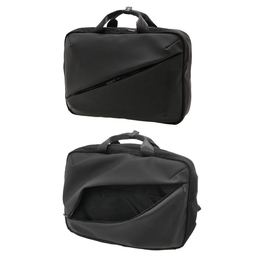 Manhattan Portage マンハッタンポーテージ ブラックレーベル 2WAYブリーフケース mp1758vglbl メンズ レディース A4 12L 防水 PC収納 ベジーレザー ビジネスの画像