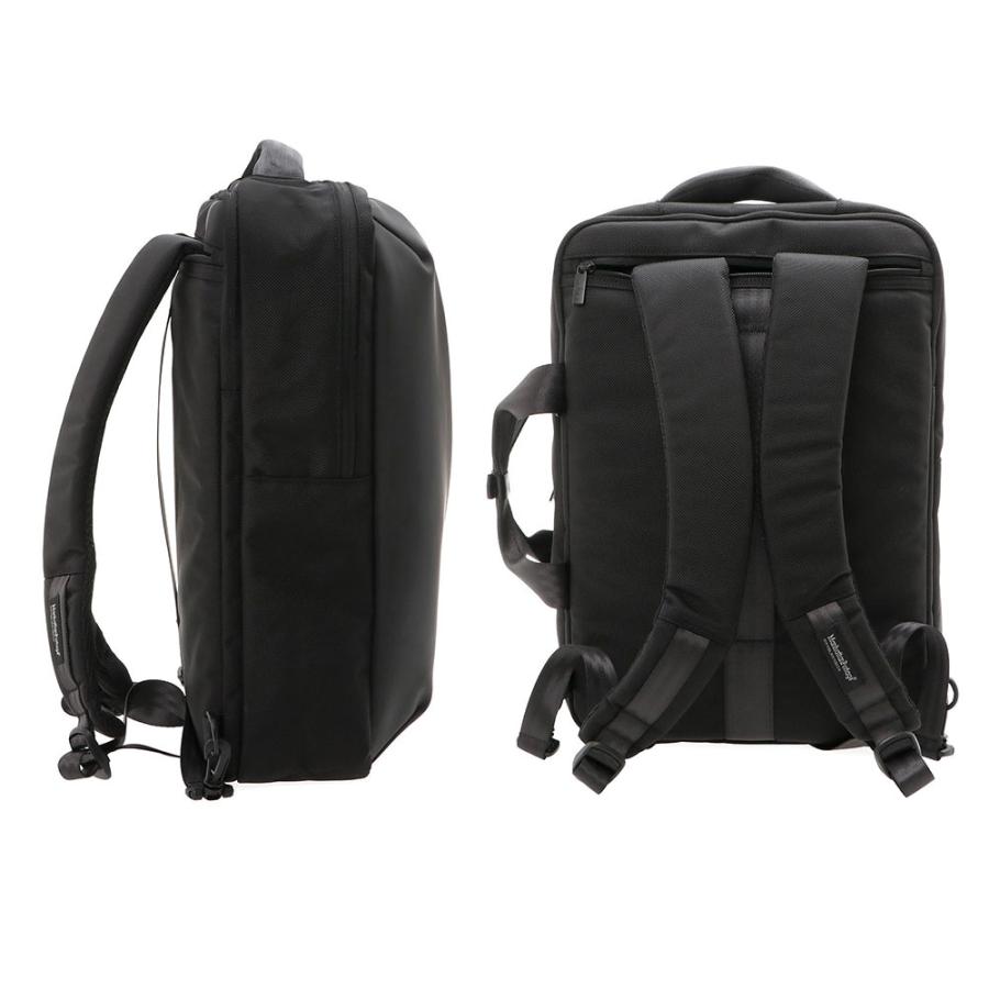 Manhattan Portage マンハッタンポーテージ ブラックレーベル 2WAYブリーフケース mp1758vglbl メンズ レディース A4 12L 防水 PC収納 ベジーレザー ビジネスの画像