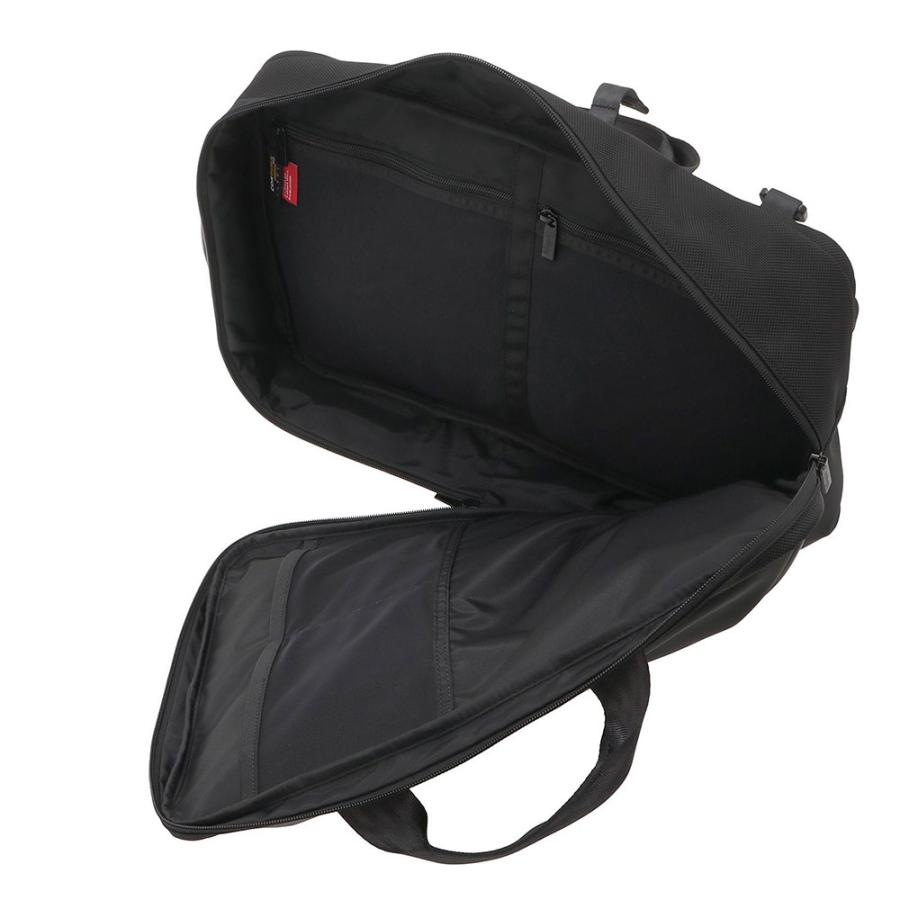 Manhattan Portage マンハッタンポーテージ ブラックレーベル 2WAYブリーフケース mp1758vglbl メンズ レディース A4 12L 防水 PC収納 ベジーレザー ビジネスの画像