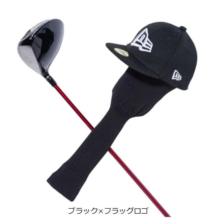 NEWERAニューエラ ゴルフキャディバッグ 同柄ドライバーヘッドカバー付 NEW ERA（ニューエラ） ゴルフ ヘッドカバー NEWERA GOLF HEAD COVER