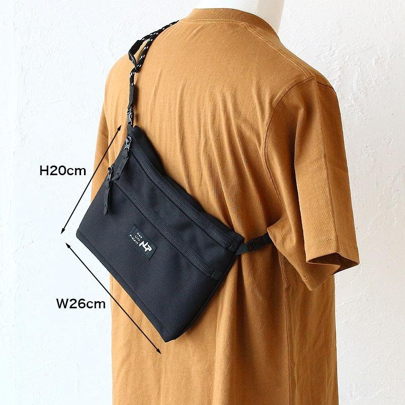 New Life Project ブラックショルダーバッグ　サコッシュ　ブラック New Life Project ニューライフプロジェクト NLP NEW LIFE