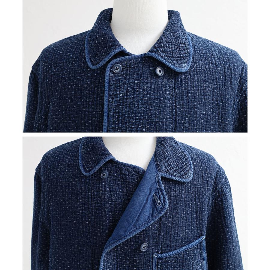 ポータークラシック NEW SASHIKO DOUBLE JACKET ニュー刺し子ダブルジャケット PC-059-2602 PORTER CLASSIC 正規品｜touzaiyamakaban｜15