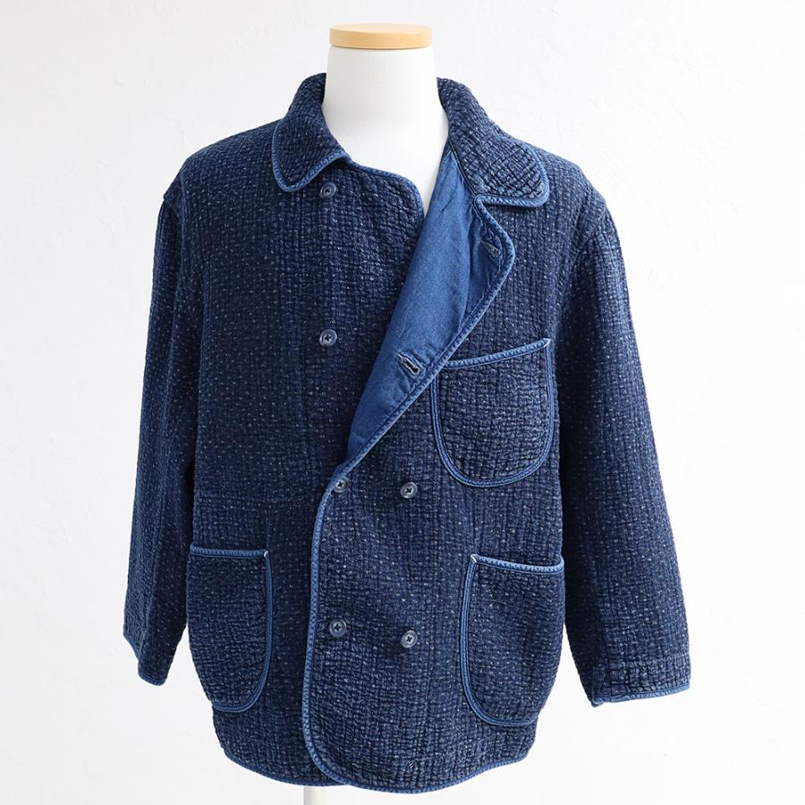 ポータークラシック NEW SASHIKO DOUBLE JACKET ニュー刺し子ダブルジャケット PC-059-2602 PORTER CLASSIC 正規品｜touzaiyamakaban｜16