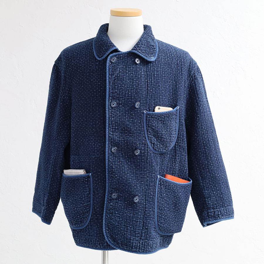 ポータークラシック NEW SASHIKO DOUBLE JACKET ニュー刺し子ダブルジャケット PC-059-2602 PORTER CLASSIC 正規品｜touzaiyamakaban｜17