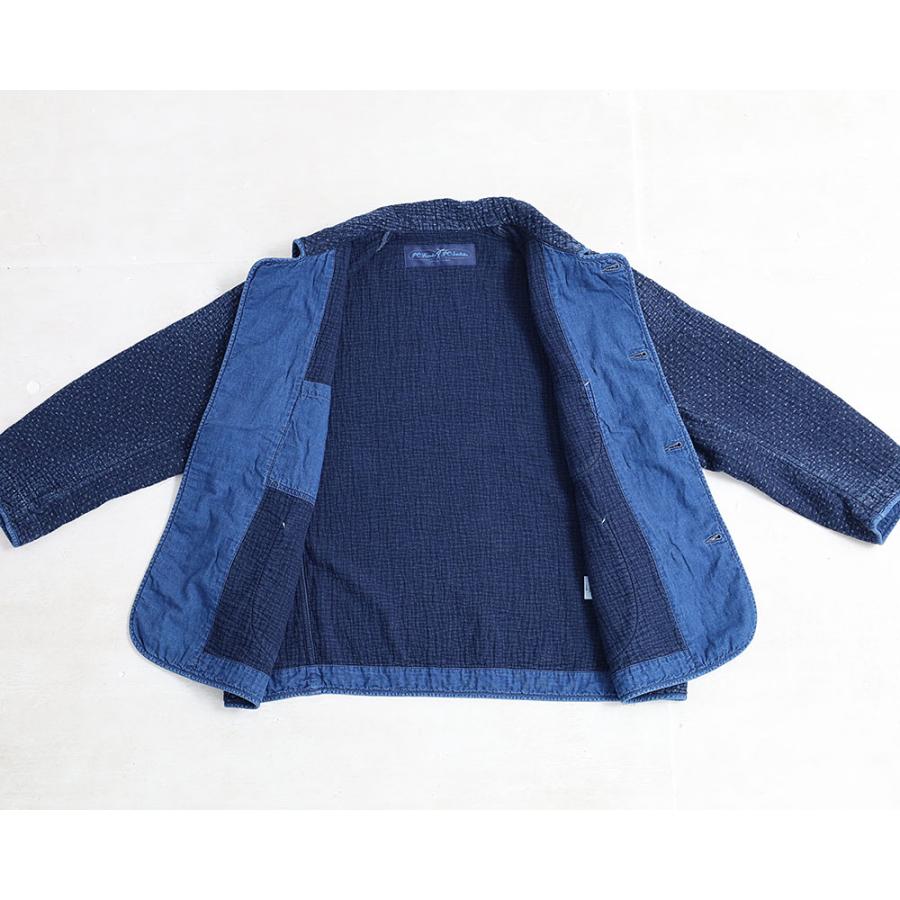 ポータークラシック NEW SASHIKO DOUBLE JACKET ニュー刺し子ダブルジャケット PC-059-2602 PORTER CLASSIC 正規品｜touzaiyamakaban｜19