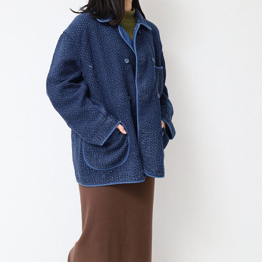 ポータークラシック NEW SASHIKO DOUBLE JACKET ニュー刺し子ダブルジャケット PC-059-2602 PORTER CLASSIC 正規品｜touzaiyamakaban｜06