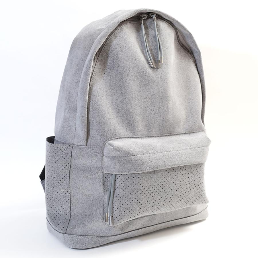 超軽量 洗える ウルトラスエード リュックサック MNNG 洗濯可 Rucksack Large RS2-US 通勤 レザー調 デイパック Lサイズ  正規品 もののぐ mononogu A4の画像