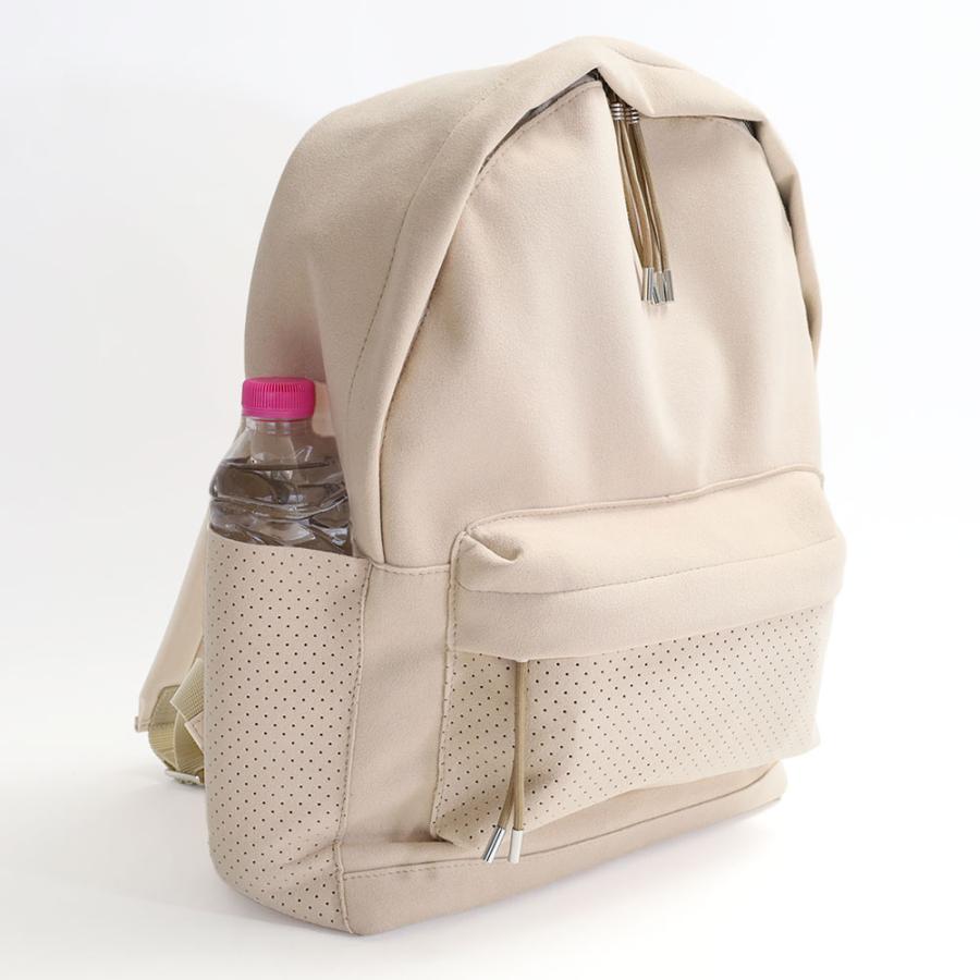 超軽量 洗える ウルトラスエード リュックサック MNNG 洗濯可 Rucksack Midium RS4-US 通勤 レザー調 デイパック Mサイズ  正規品 もののぐ mononogu A4の画像