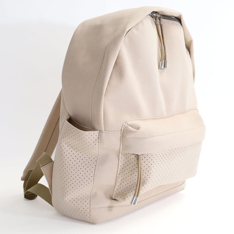超軽量 洗える ウルトラスエード リュックサック MNNG 洗濯可 Rucksack Midium RS4-US 通勤 レザー調 デイパック Mサイズ  正規品 もののぐ mononogu A4の画像