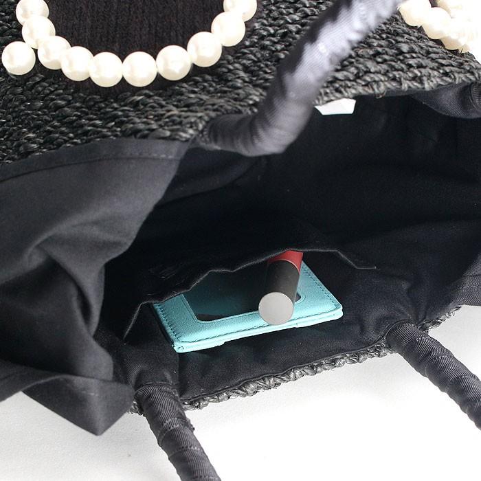 a-jolie（アジョリー） かごバッグ パールサングラスかごバッグ