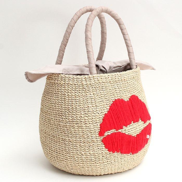 a-jolie アジョリー リップデザインカゴバッグ a-jolie（アジョリー） かごバッグ かご リップデザインカゴバッグ