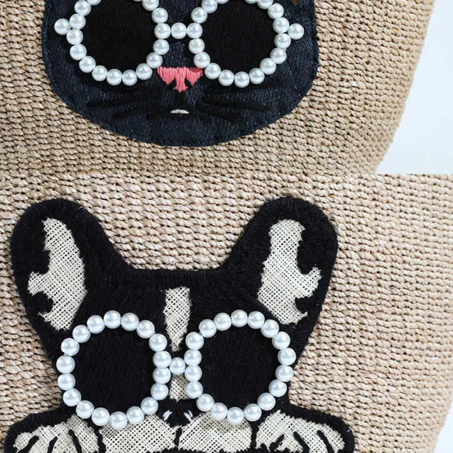 a-jolie アジョリー アニマルシリーズ トートバッグ 手持ちバッグ 2WAY sim25-ss01 レディース 春夏 お出かけ バッグの画像