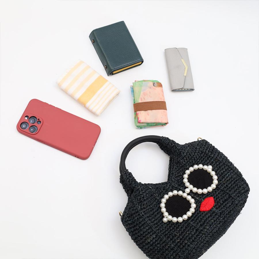 a-jolie アジョリー カゴバッグ 手持ちバッグ 2WAY sim26-ss09 ハンドバッグ ショルダーバッグ 肩掛け 斜め掛け おしゃれ かわいい レディース かごバッグの画像